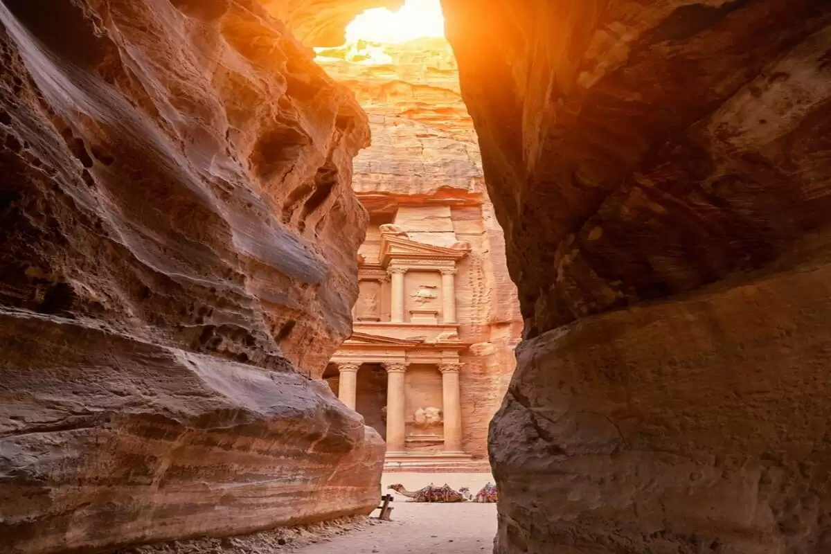 Petra tour from taba by ferry boat
